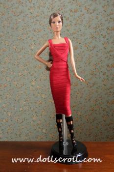  Barbie Collector Herve Leger Dress Doll : Toys & Games